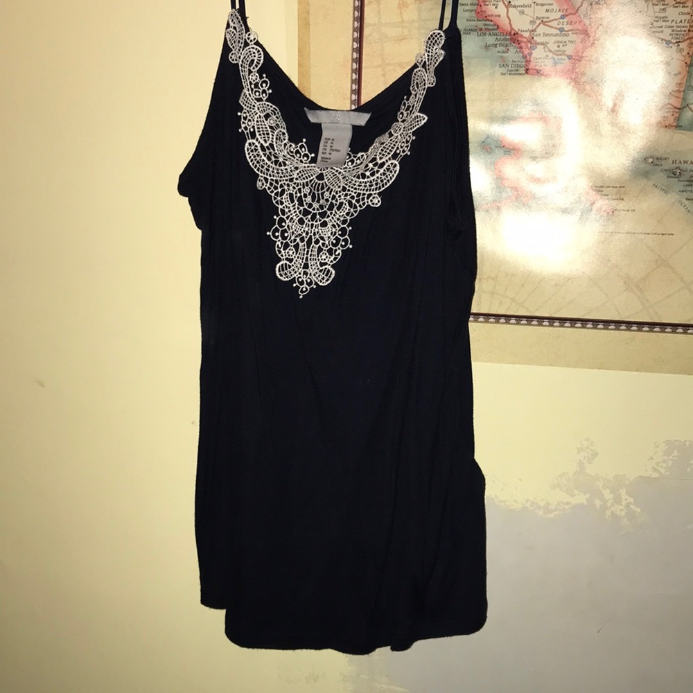 Navy tank top